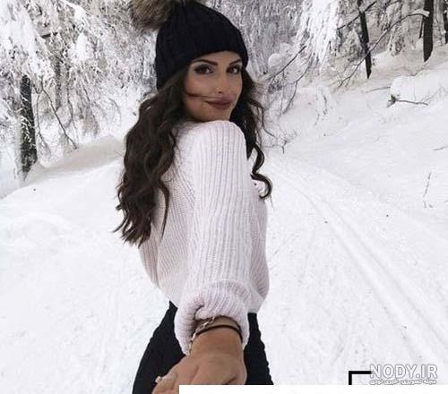 52 ژست عکاسی زمستانی در سال 2021 | کادرو