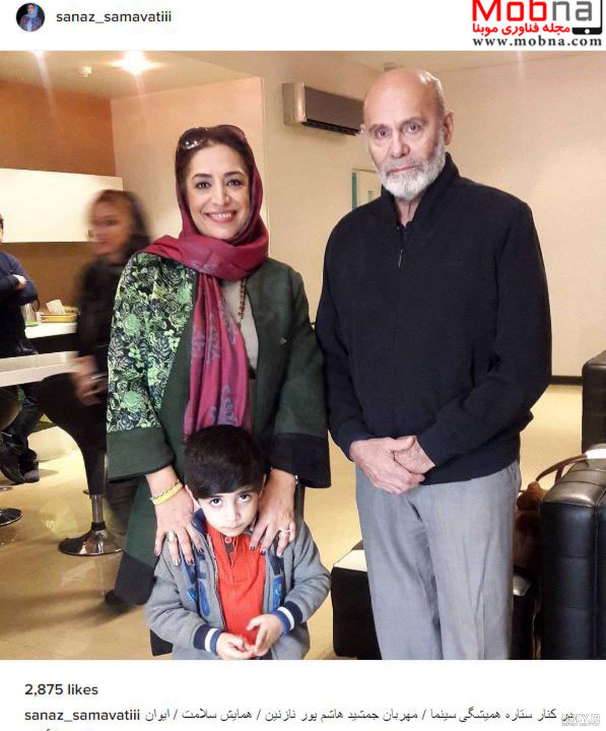 بیوگرافی ساناز سماواتی بازیگر و همسرش و فرزند +عکس های جدید - شبونه