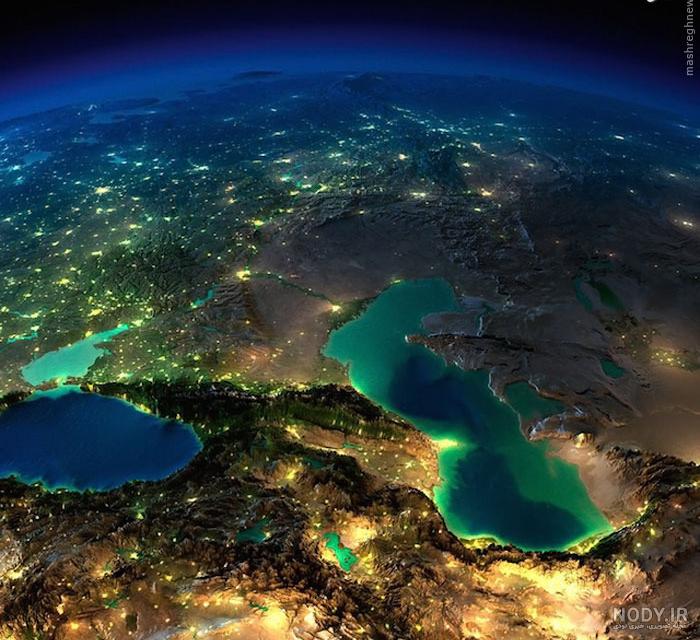 تصویر ناسا از شب های ایتالیا(+عکس)