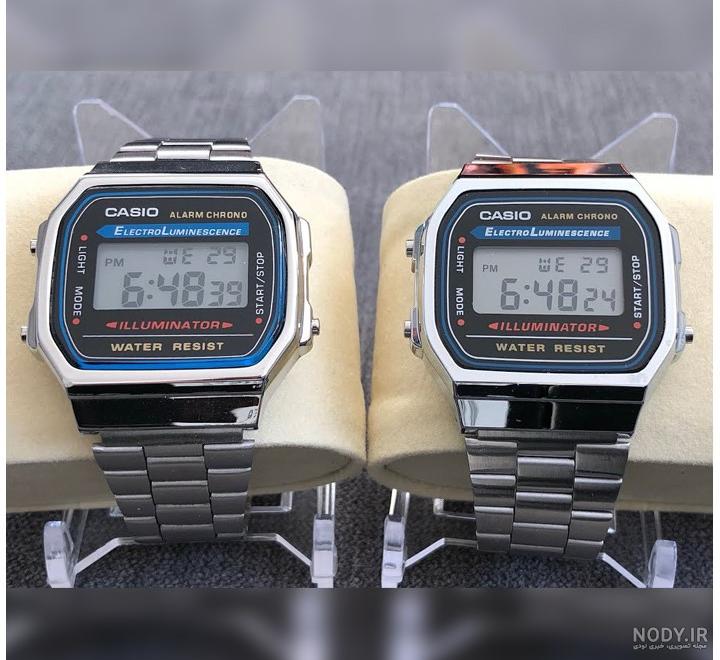 ساعت کاسیو جی شاک مشکی نقره ای - CASIO G SHOCK ساعت کاسیو جی شاک مشکی نقره ای - CASIO G SHOCK