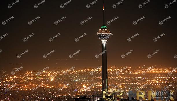 عکس ایران شب
