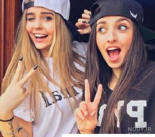 عکس دونفره دخترانه فانتزی - عکس نودی
