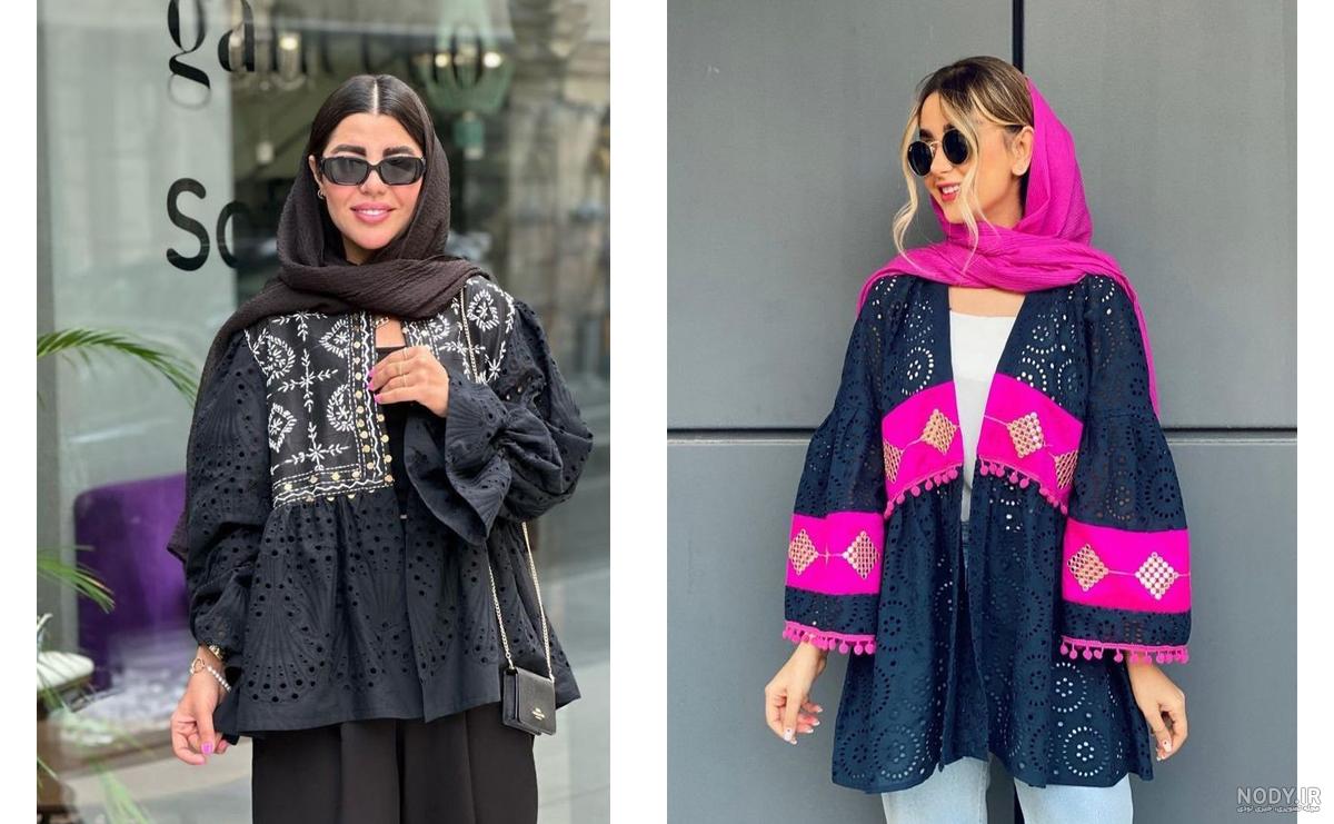 عکس مانتو دخترانه تابستانی