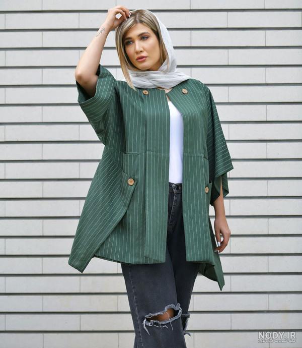 مدل مانتو کوتاه دخترانه و زنانه + مدل تابستانی جلوباز