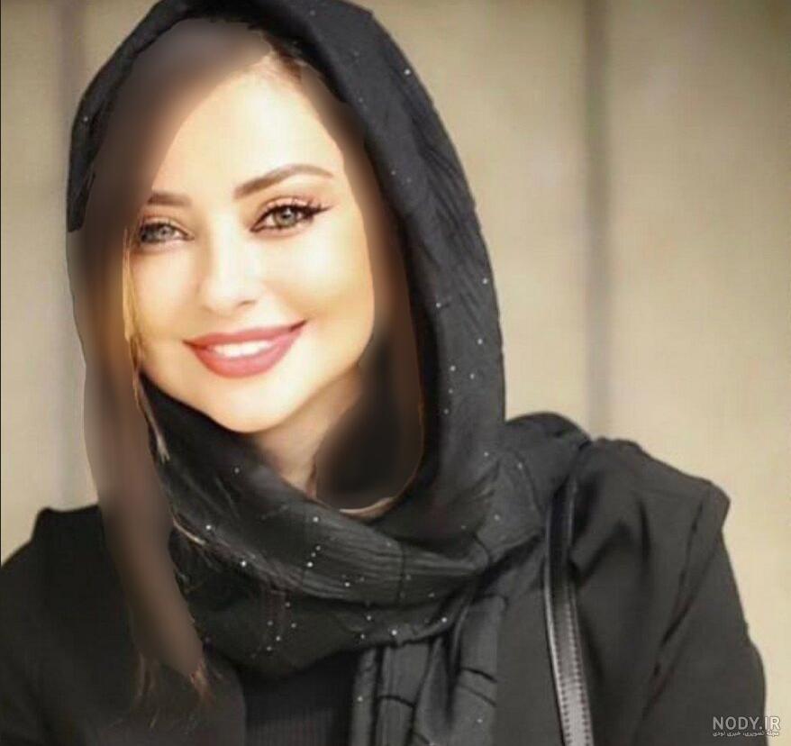نفیسه روشن با چادر در بین الحرمین /عکس نفیسه روشن با چادر در بین الحرمین /عکس