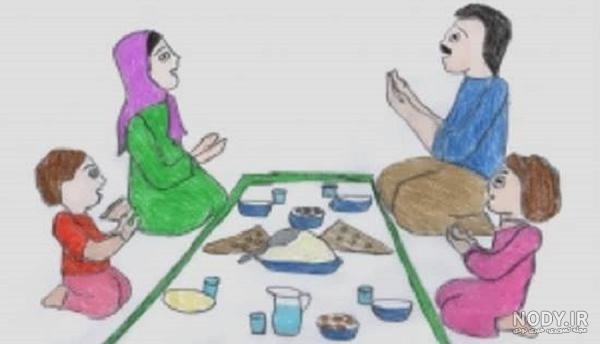 نقاشی های زیبا ماه رمضان ❤️ [ بهترین تصاویر ]