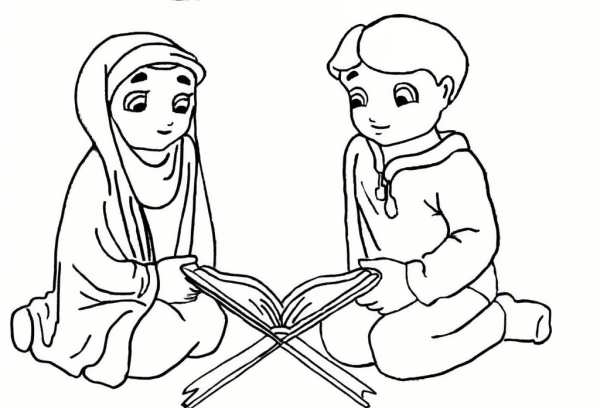 نقاشی ماه رمضان | 70 نقاشی و رنگ آمیزی روزه و افطار رمضان