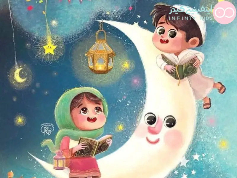 نقاشی ماه رمضان | 70 نقاشی و رنگ آمیزی روزه و افطار رمضان - دلبرانه