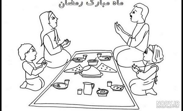 نقاشی ماه رمضان، ۳۰ نقاشی در مورد ماه رمضان کودکانه - ستاره