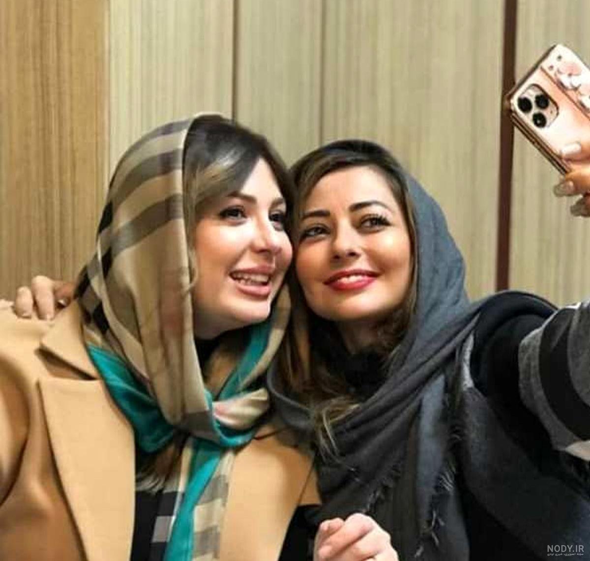 ژست خاص نفیسه روشن در جنگل‌های شمال + عکس
