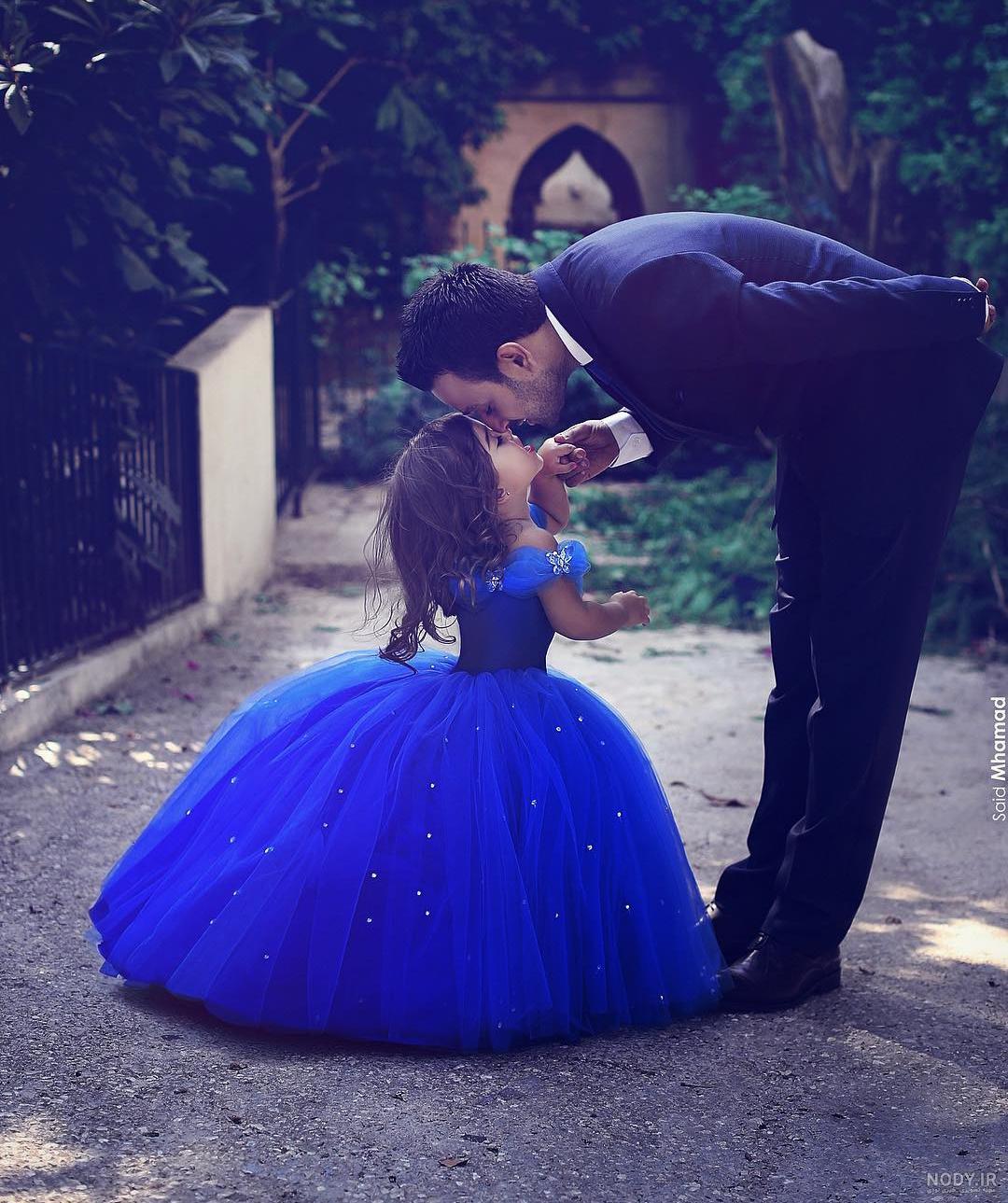 عکس پروفایل آبی ساده