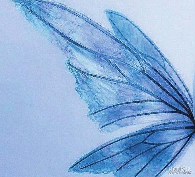 عکس پروفایل آبی ساده