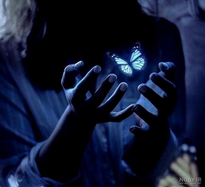 عکس خفن عکس پروفایل آبی شاخ