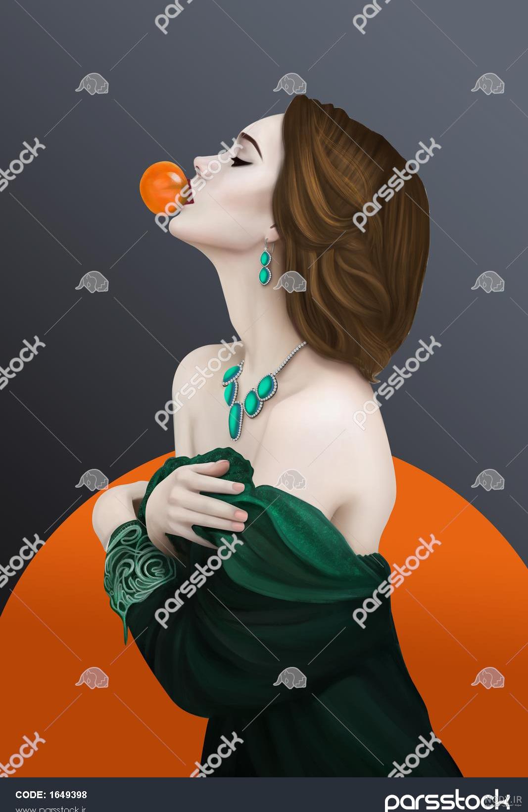 عکس سه بعدی دختر - عکس نودی