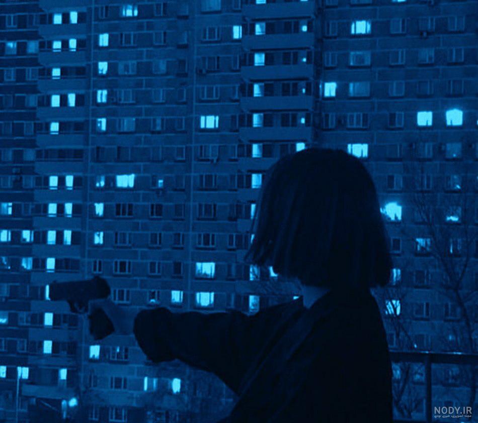 عکس خفن عکس پروفایل آبی شاخ