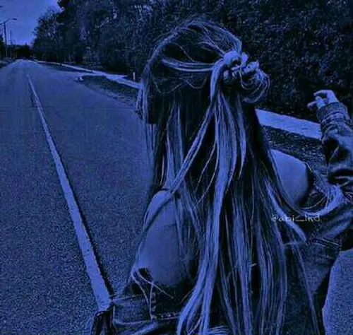 عکس خفن عکس پروفایل آبی شاخ