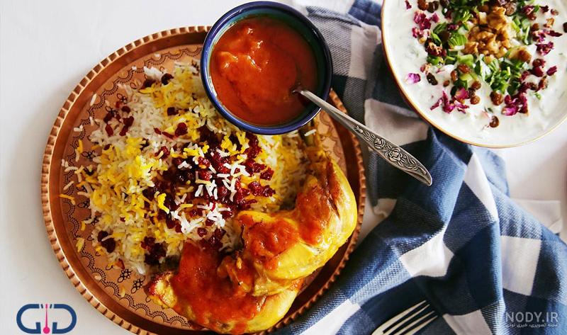 زرشک پلو با مرغ با طرز تهیه تمام و کمال + نکات کاربردی