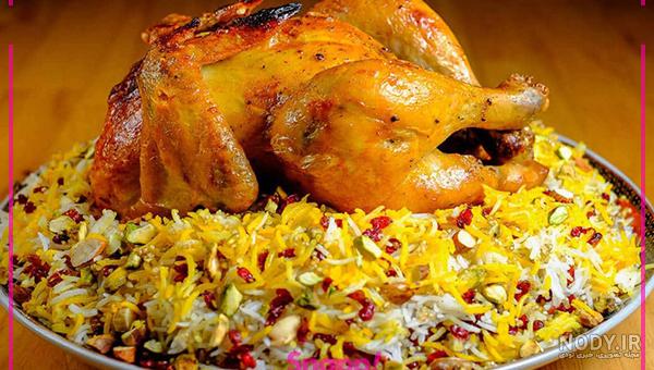 طرز تهیه زرشک پلو با مرغ روی گاز و در فر | مجله اسنپ فود