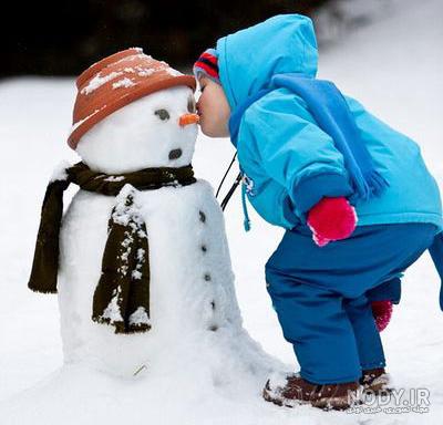 عکس آدم برفی برای پروفایل