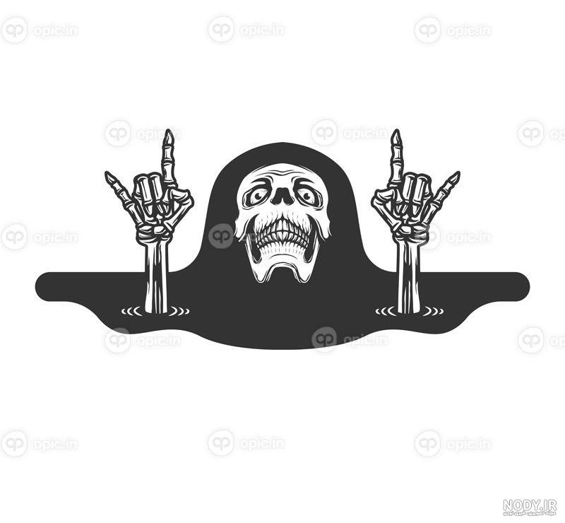 عکس اسکلت نقاشی شده - عکس نودی عکس اسکلت نقاشی شده - عکس نودی