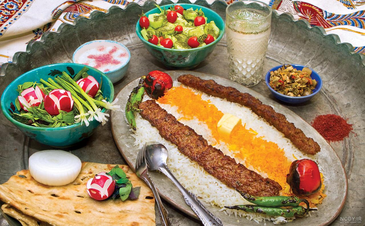 عکس غذای چلو میکس