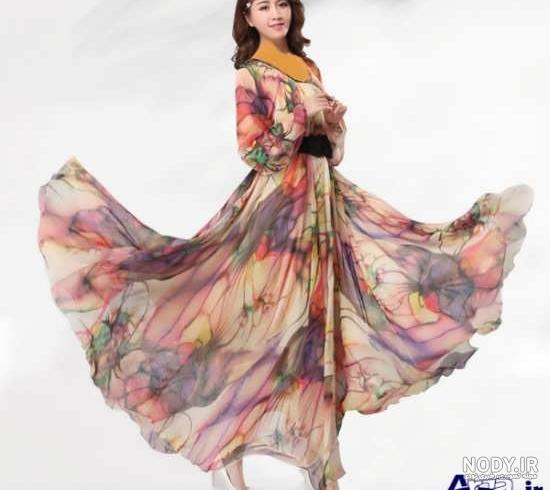عکس لباس حریر زنانه