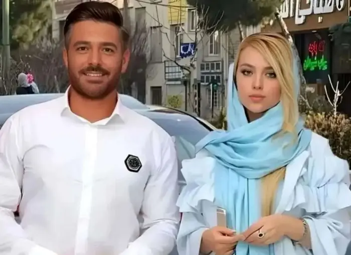 عکس محمدرضا گلزار همسرش