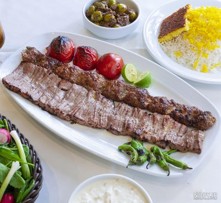 عکس چلو کباب مخصوص