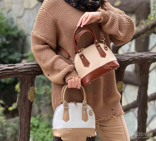 عکس کیف مجلسی زنانه چرم دست دوز عکس کیف مجلسی زنانه چرم دست دوز