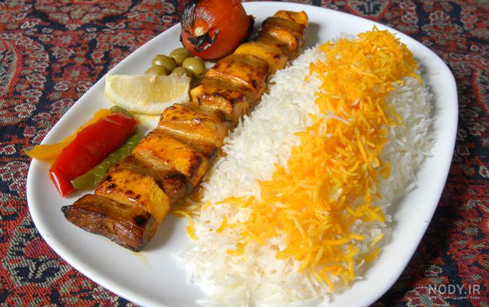 چلو کباب سلطانی | کباب سلطانی رستوران نایب ساعی | کباب سلطانی نایب
