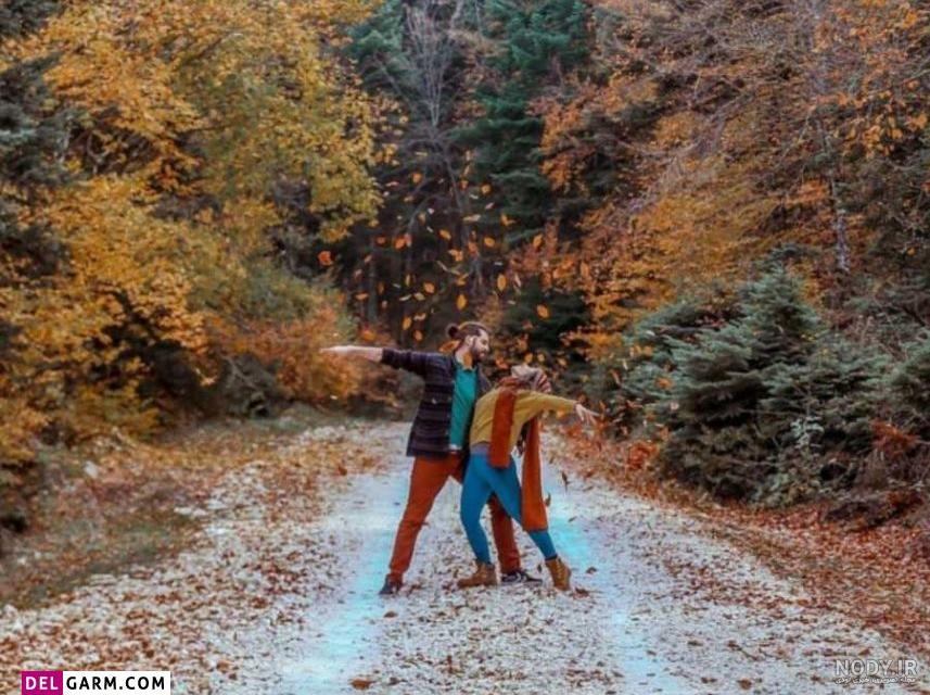 ژست عکس دخترانه تو جنگل ژست عکس دخترانه تو جنگل