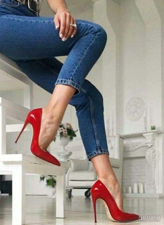 کفش چرم زنانه ws77004