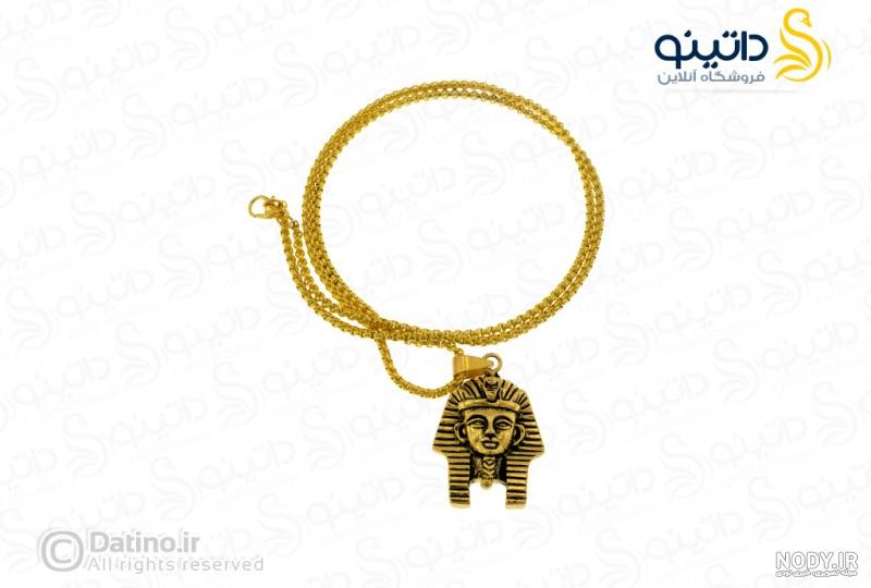 گردنبند مردانه نماد سر تابوت فرعون مصری 15079 | داتینو