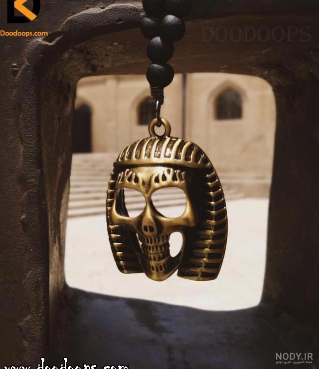 گردنبند گنگ اسکلت فرعون ⋆ DOODOOPS فروشگاه جوانان