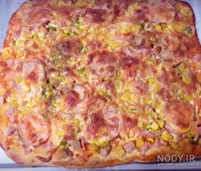 آشپزی در طبیعت - پخت پیتزای غول پیکر و بزرگ