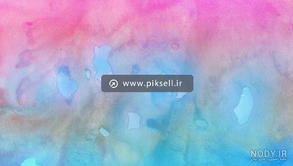 تصویر با کیفیت گل و پروانه آبی در زمینه آبی