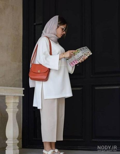 شومیز مانتویی سفید مدل باران - بوتیک بانوی خاص شومیز مانتویی سفید مدل باران - بوتیک بانوی خاص