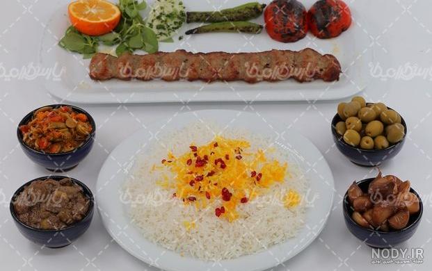 عکس از چلو کباب