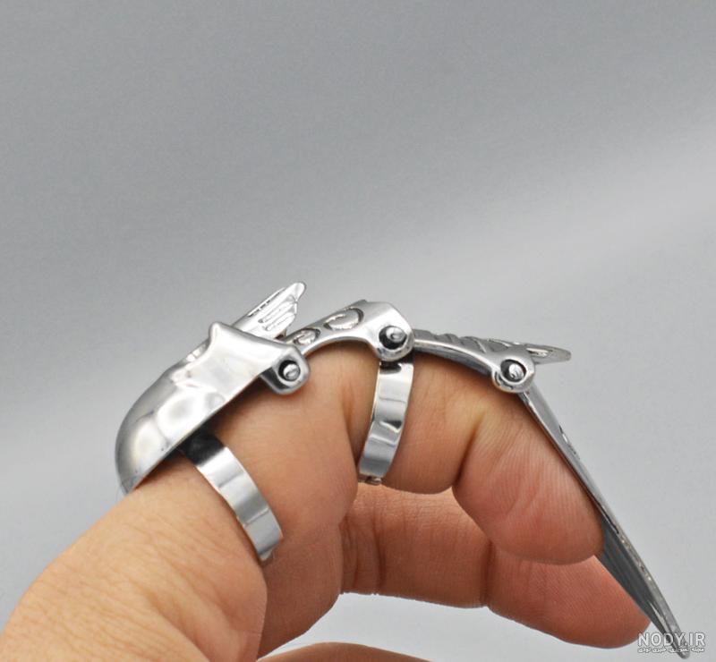 عکس انگشتر تیغ دار