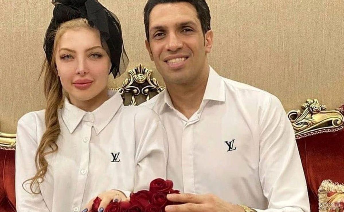 عکس های سپهر حیدری و همسرش