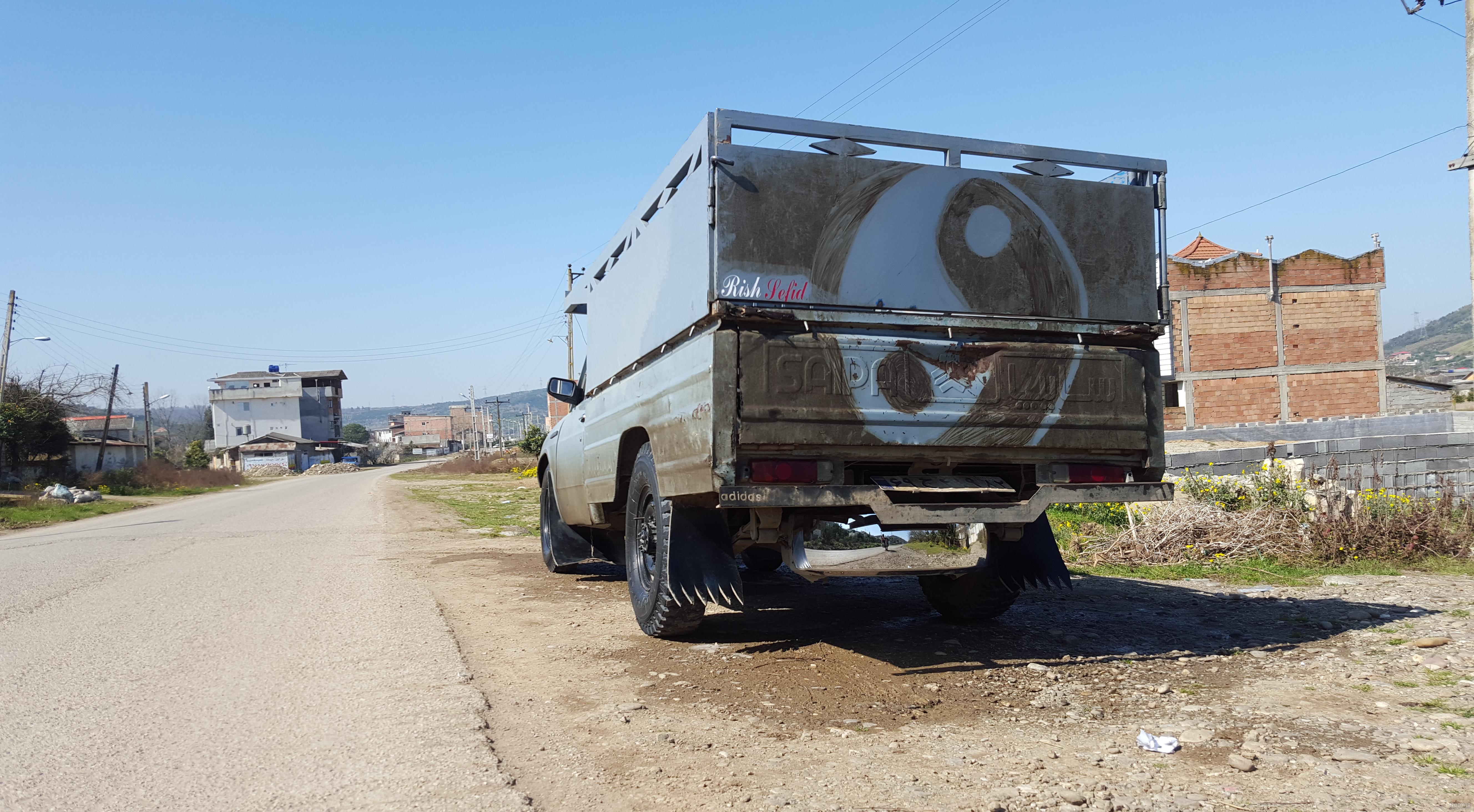 عکس ماشین نیسان آبی