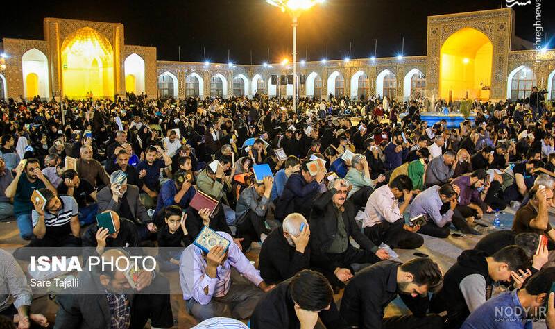 عکس مراسم احیا شب قدر