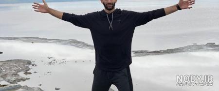 عکس میلاد عبادی پور با همسرش عکس میلاد عبادی پور با همسرش