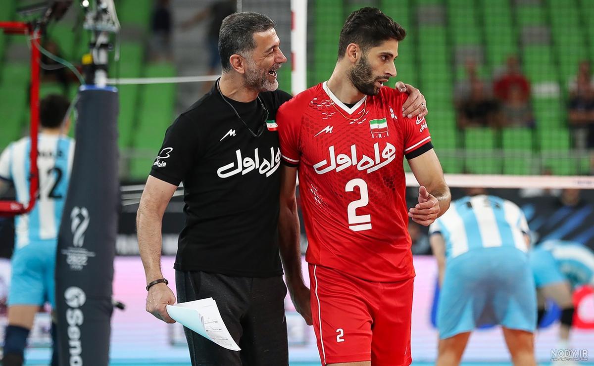 عکس میلاد عبادی پور و فرزندش عکس میلاد عبادی پور و فرزندش