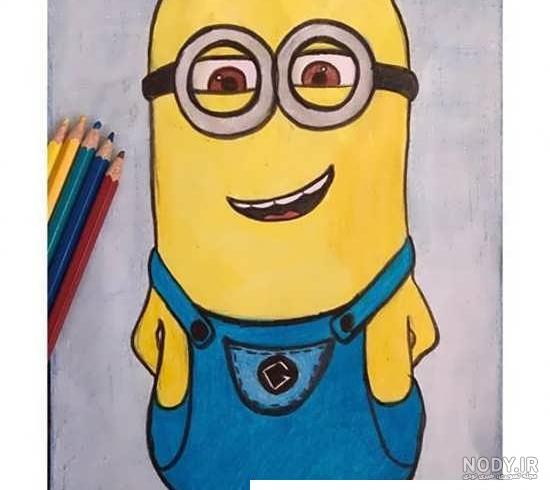 عکس نقاشی فانتزی مینیون ❤️ [ بهترین تصاویر ]