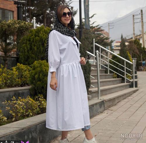 مانتو سفید چطور با شال و روسری و با چه رنگی ست میشود؟ - فروشگاه آلتون مانتو سفید چطور با شال و روسری و با چه رنگی ست میشود؟ - فروشگاه آلتون