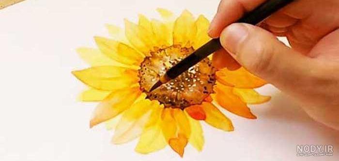 نقاشی گل فانتزی زیبا نقاشی گل فانتزی زیبا