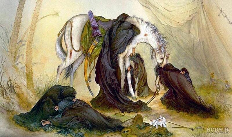 بر نیزه کردن سر امام حسین توسط سنان ابن انس بر نیزه کردن سر امام حسین توسط سنان ابن انس