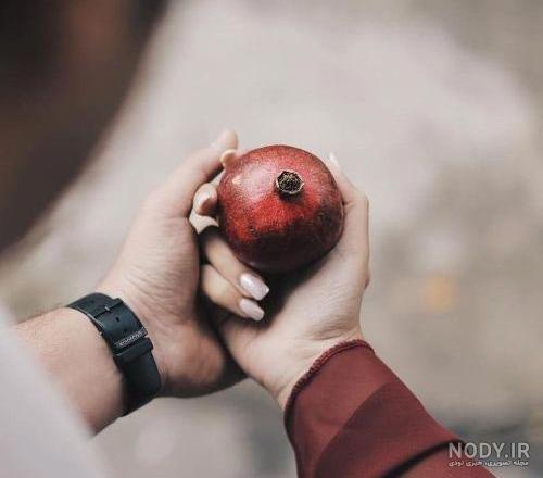 عکس عاشقانه تبریک شب یلدا