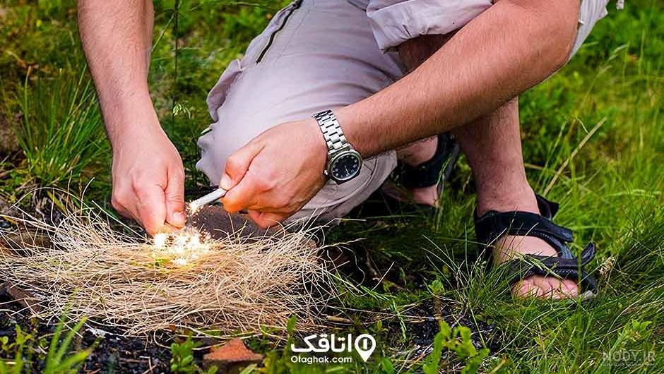 چگونه در طبیعت آتش روشن کنیم؟ – بوم نشین چگونه در طبیعت آتش روشن کنیم؟ – بوم نشین
